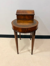 Load image into Gallery viewer, Federal Style Leather Top Smoking Table from Weiman
