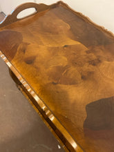 Load image into Gallery viewer, Vintage Burlwood Beverage Cart on Casters from Hekman Furniture
