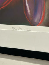 Load image into Gallery viewer, Original Giclee "Blue Flower" by Susan Willis, signed &amp; numbered
