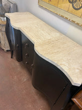Load image into Gallery viewer, Marble Top Two  Door, Three Drawer Sideboard from Plunkett Furniture
