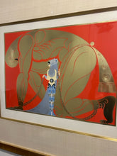Load image into Gallery viewer, Erte Serigraph &quot;Samson &amp; Delilah&quot; signed &amp; numbered 111/300
