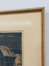 Load image into Gallery viewer, Vintage Etching "The Mill Wheel" by Frank William Brangwyn, signed
