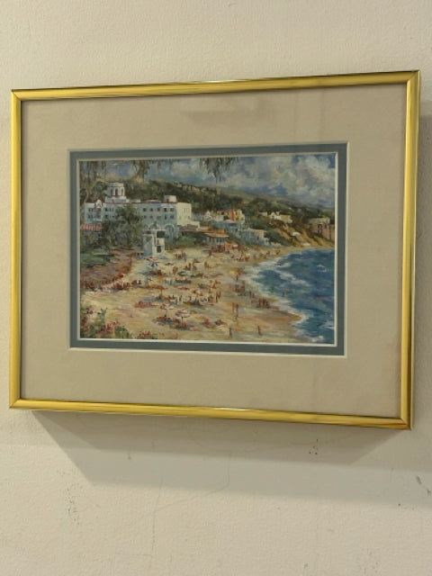 Framed Print Hotel Laguna  Beach Scene