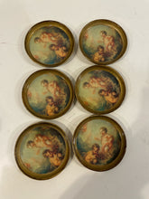 Load image into Gallery viewer, 6  Italian Wooden Coasters from Neiman Marcus
