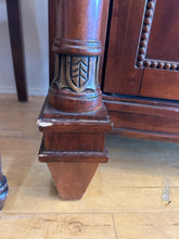 Load image into Gallery viewer, Empire Style Mahogany Server with  Carved Columns
