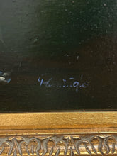 Load image into Gallery viewer, Large Framed Oil of Flowers in Vase by Romington,  signed
