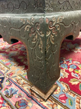 Load image into Gallery viewer, Vintage Chinoiserie Cocktail Table with  Fret Grid Center Design from Baker
