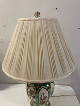 Load image into Gallery viewer, Chinoiserie Lamp on Gold Base
