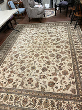 Load image into Gallery viewer, Tan and Cream Silk &amp; Wool Area Rug from Walter E. Smithe
