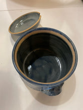 Load image into Gallery viewer, Blue Lidded Jar
