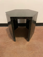 Load image into Gallery viewer, Black Hexagonal End Table
