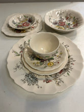 Load image into Gallery viewer, Incomplete Set of &quot;Sheraton&quot; Floral China &amp; Serving Pieces from Johnson Brothers - Eight Complete Place Settings
