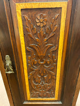 Load image into Gallery viewer, One Door Cabinet with Carved Wood Detail
