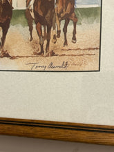 Load image into Gallery viewer, Framed Print, &quot;Alysheba Ky. Derby, &#39;87&quot; by Tony Oswald, signed
