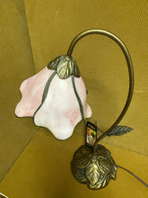 Load image into Gallery viewer, Tiffany Style Pink Flower Petal Lamp
