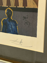 Load image into Gallery viewer, MCM Framed Lithograph "The Crime" by Salvador Dali signed, numbered
