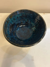 Load image into Gallery viewer, Blue Glazed Pottery Bowl
