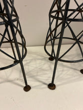 Load image into Gallery viewer, Pair of Black Iron  Garden Trellis&#39;
