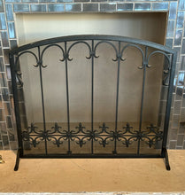 Load image into Gallery viewer, Flat Guard Fireplace Screen from Restoration Hardware
