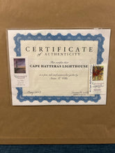 Load image into Gallery viewer, Original Giclee "Cape Hatteras Lighthouse" by Susan Willis, signed &amp; numbered
