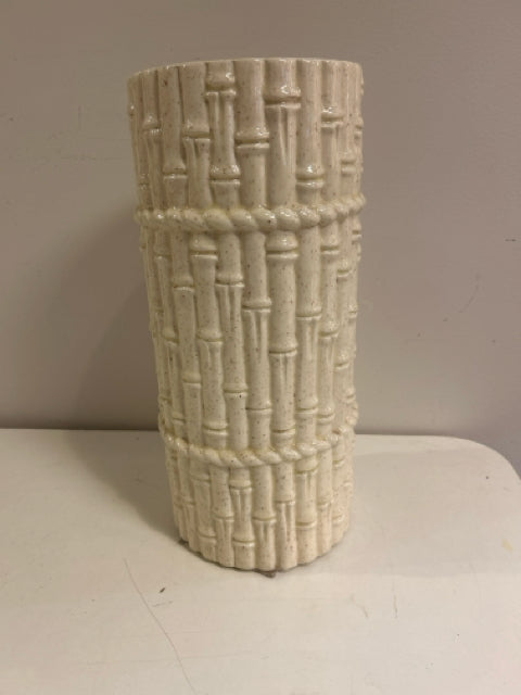 Ceramic  Bamboo Patterned Umbrella Holder