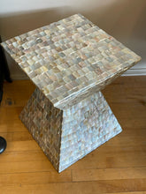 Load image into Gallery viewer, Mother of Pearl Side Table
