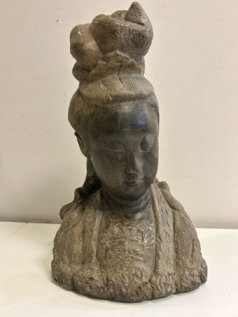 Mid-Century Bust of Asian Woman