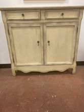 Load image into Gallery viewer, Two Door, Two Drawer Narrow Entry Cabinet
