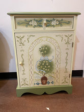 Load image into Gallery viewer, One Door, One Drawer Painted Cabinet
