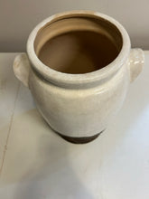 Load image into Gallery viewer, Two Tone Glazed Ceramic Crock
