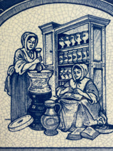 Load image into Gallery viewer, Delft Blue Holland,&quot;Women Pharmacists&quot; Tile
