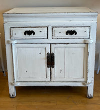 Load image into Gallery viewer, Whitewashed Cabinet from Arhaus
