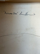 Load image into Gallery viewer, Hand Painted Canvas "Autumn Sky" by Rick River Man Brown, signed
