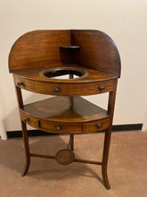 Load image into Gallery viewer, Nineteenth Century Corner Wash Stand
