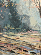 Load image into Gallery viewer, Gold  Framed Forest Scene by Michael Schofield, signed &amp; numbered
