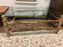 Load image into Gallery viewer, Adirondeck Glass Top Coffee Table

