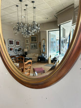 Load image into Gallery viewer, Oval Gold  Mirror
