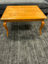 Load image into Gallery viewer, Square Planked Top Pine Coffee Table
