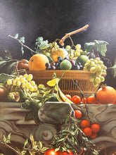 Load image into Gallery viewer, Fruit Still Life Canvas Reproduction with Ornate Gold  Frame
