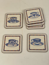 Load image into Gallery viewer, Set of 6 Chinoiserie Tea Cup Coasters
