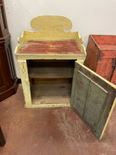 Load image into Gallery viewer, Custom Made Rustic Yellow Cabinet
