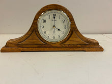 Load image into Gallery viewer, Oak Wood Mantel Clock from LaCrosse Technology
