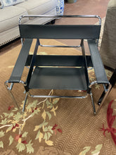 Load image into Gallery viewer, Reproduction Black &amp; Chrome Wassily Chair
