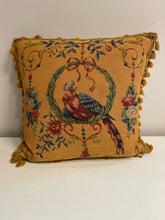 Load image into Gallery viewer, Needlepoint Parrot Decorative Pillow
