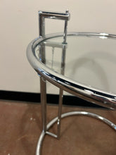 Load image into Gallery viewer, Contemporary Metal &amp; Glass Side Table
