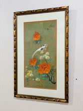 Load image into Gallery viewer, Vintage Bamboo Framed Asian Style Art Print I
