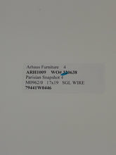 Load image into Gallery viewer, Framed Vintage Postcard (Notre Dame) with Linen Mat from Arhaus
