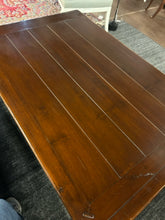Load image into Gallery viewer, Large Plank Top Coffee Table with Four Drawers
