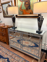 Load image into Gallery viewer, Six Drawer Mirrored Dresser
