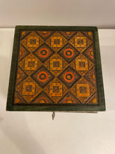 Load image into Gallery viewer, Handcrafted Tramp Art Style Wood Box made in Poland
